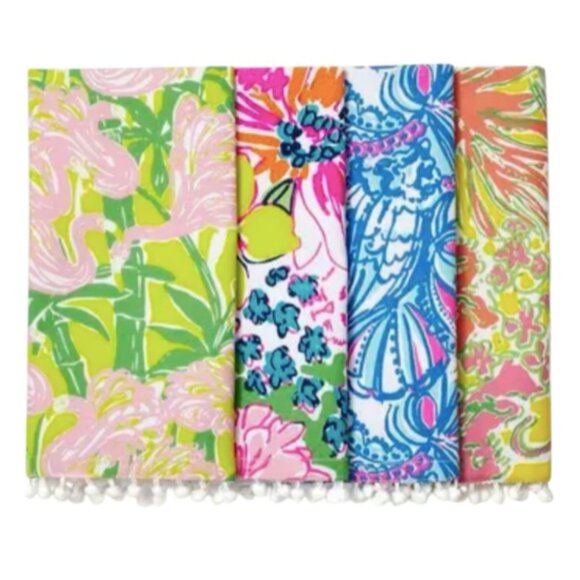 NWT Lilly Pulitzer x Target Napkin Set of 4 - Picture 1 of 3
